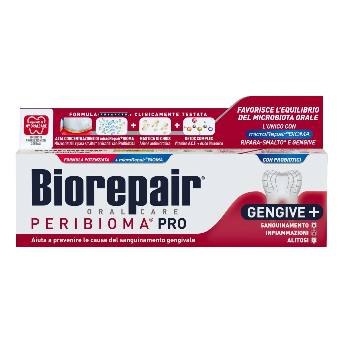 Biorepair Peribioma dentifricio 1 tubo 75ml