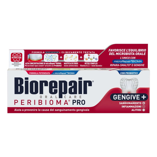 Biorepair Peribioma dentifricio 1 tubo 75ml