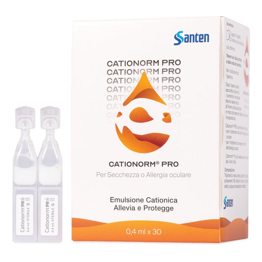 Cationorm Pro UD 30 flaconcini 0,4 ml occhi secchi