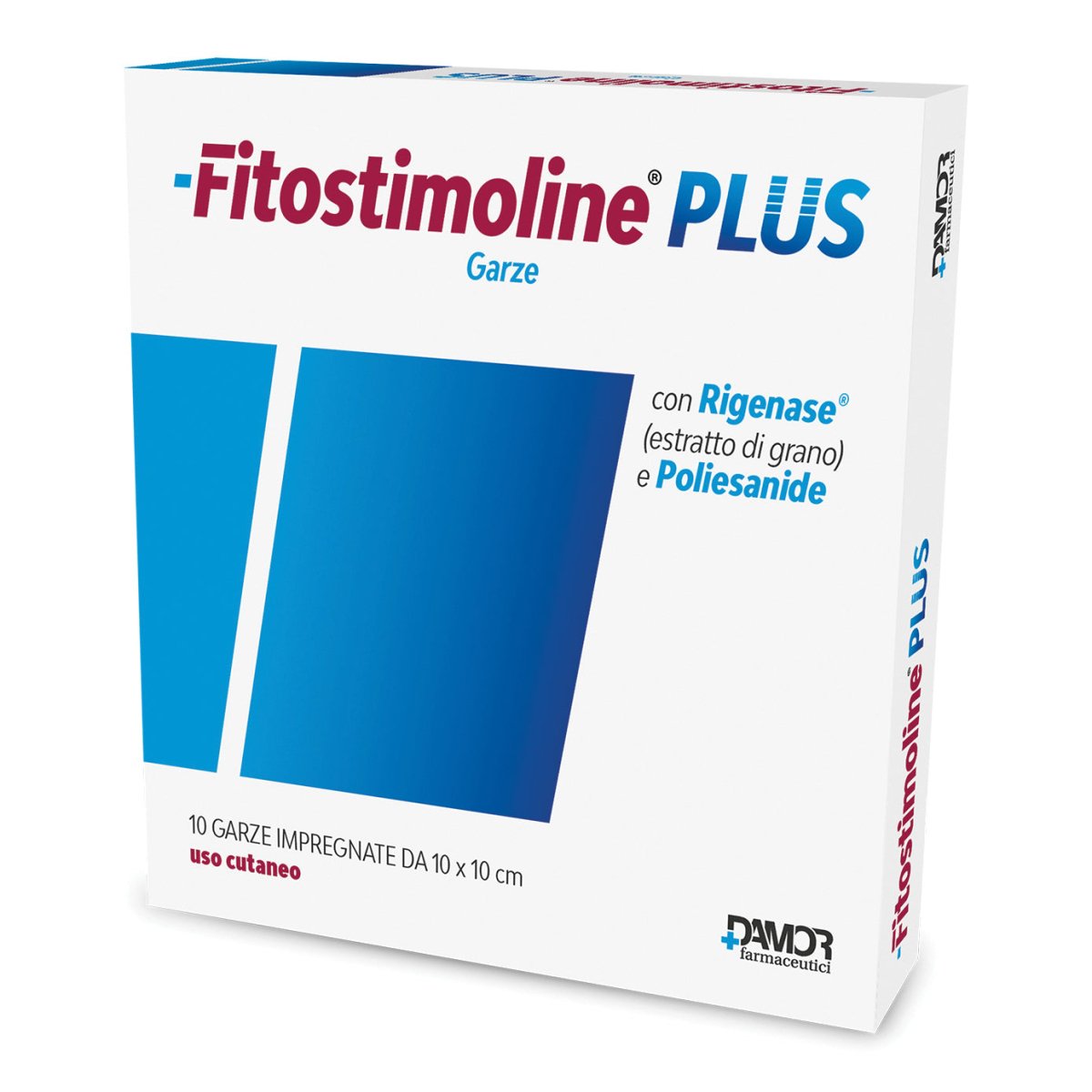 Fitostimoline Plus garza medicata 10×10 cm