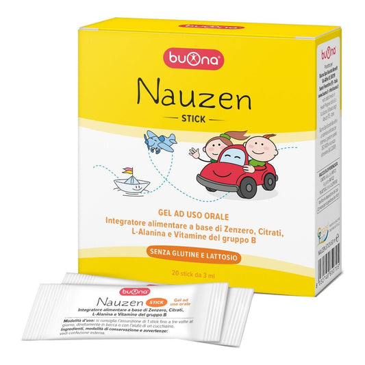 Nauzen stick 20 stick pack anti-nausea