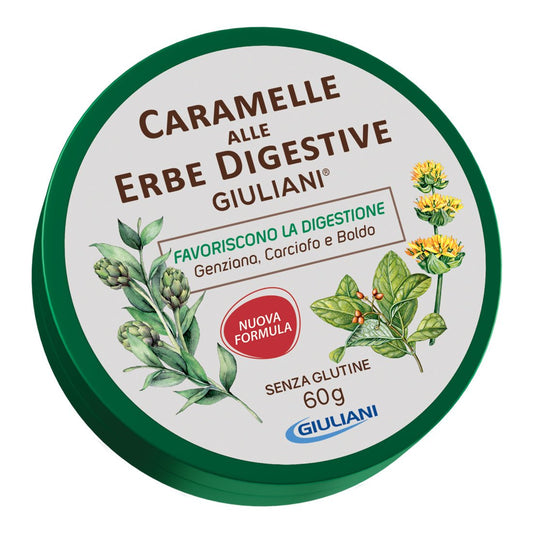 Caramelle digestive 60 g gusto menta/liquirizia