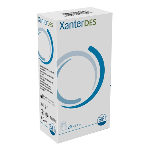 Xanterdes soluzione oftalmica 20 flaconi protezione occhi
