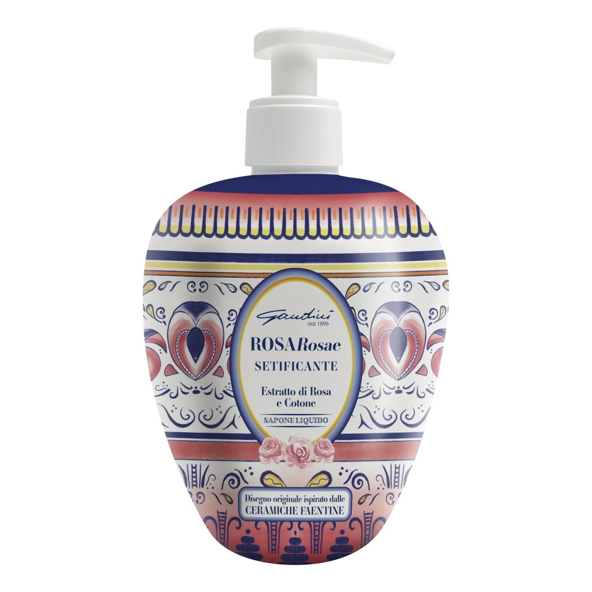 Gandini sapone liquido rosa flacone 500 ml