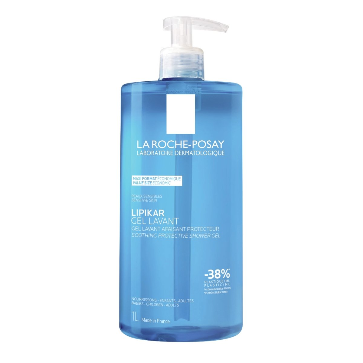 La Roche-Posay Lipikar gel lavant detergente 1L