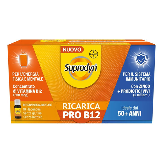 Supradyn Ricarica Pro B12 10 flaconcini