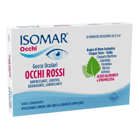Isomar occhi rossi 0,2% 10 fiale monodose