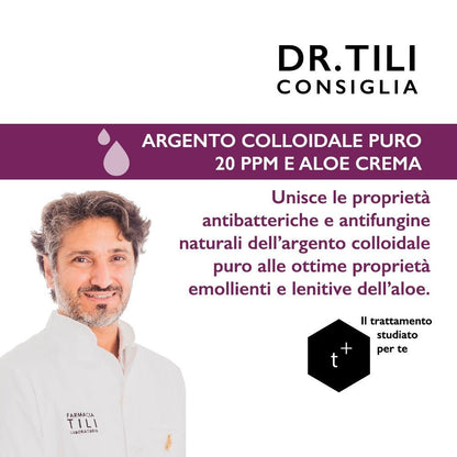 Argento Colloidale Crema Aloe benefici