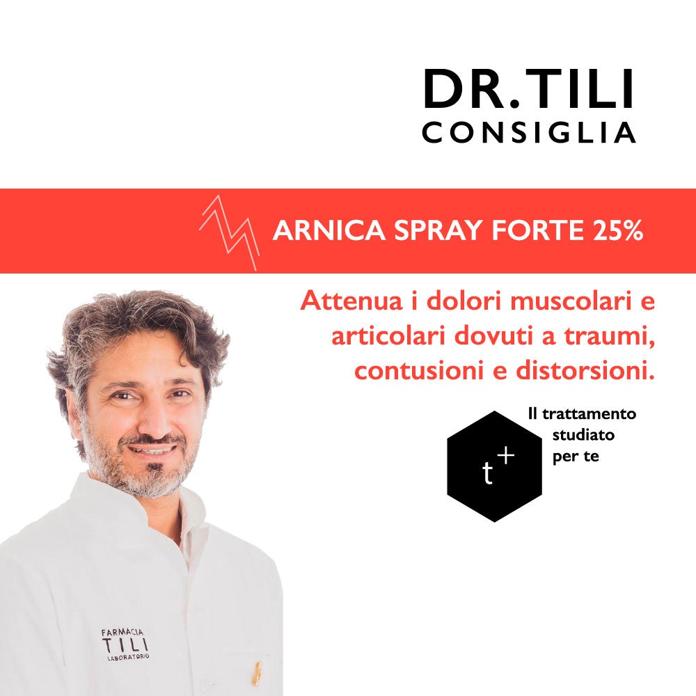 Arnica Spray Forte 25% benefici