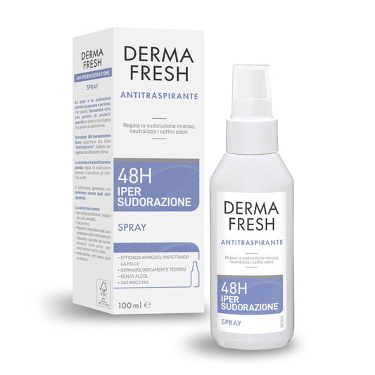 Dermafresh Ipersudorazione 48h Deodorante Antitraspirante Spray 100ml