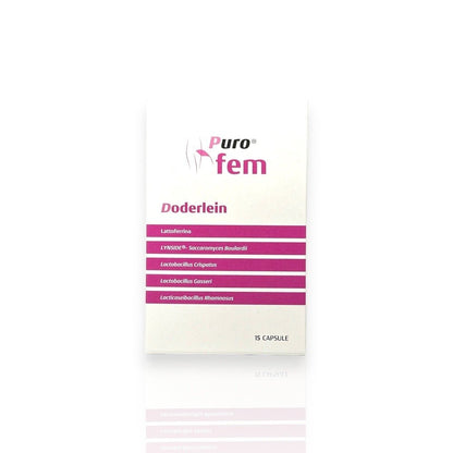 Purofem Döderlein Probiotici Flora Batterica Vaginale 15 capsule Dr.Tili