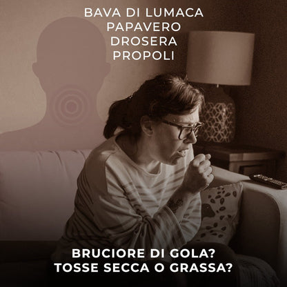 Sciroppo naturale bambini tosse e mal di gola