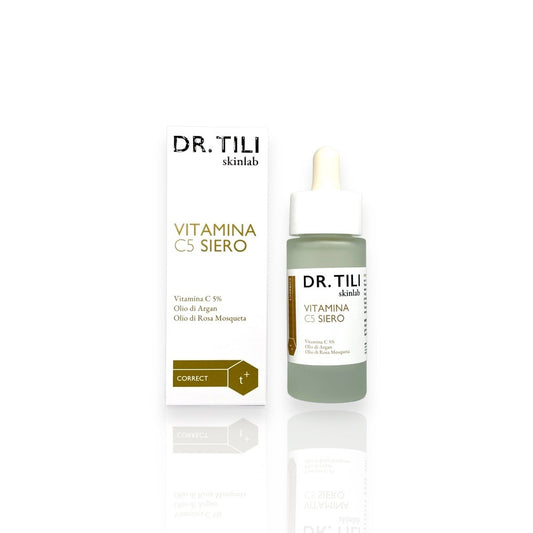 Siero Viso T-C5 Vitamina C 30ml Dr.Tili Skinlab