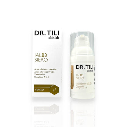 Trattamento Viso Anti-age Acido Ialuronico IAL B3 30ml Dr.Tili Skinlab