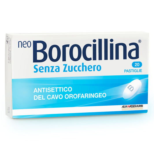 1,2 MG + 20 MG PASTIGLIE SENZA ZUCCHERO 20 PASTIGLIE IN BLISTER PVC-PE-PVDC/AL