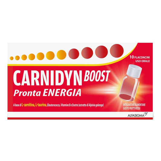 Carnidyn Boost 10 Flaschen 10 ml schnelle Energie