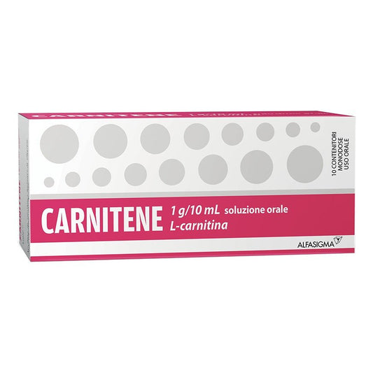 Carniten 1 g/10 ml 10 Einzeldosis-Lösung zum Einnehmen