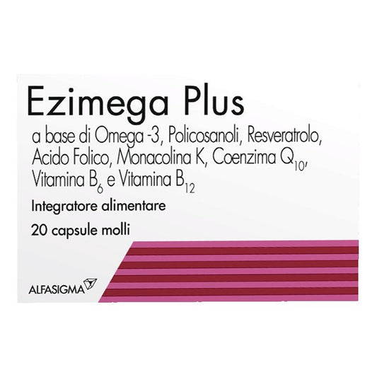 Ezimega Plus 20 Omega-3-Weichkapseln