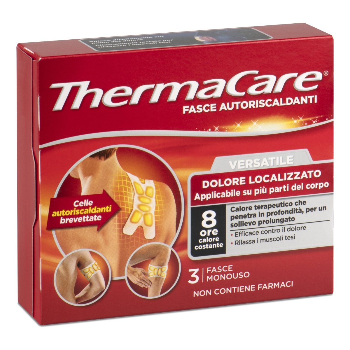 Thermacare fascia versatile 3 pz termofascia