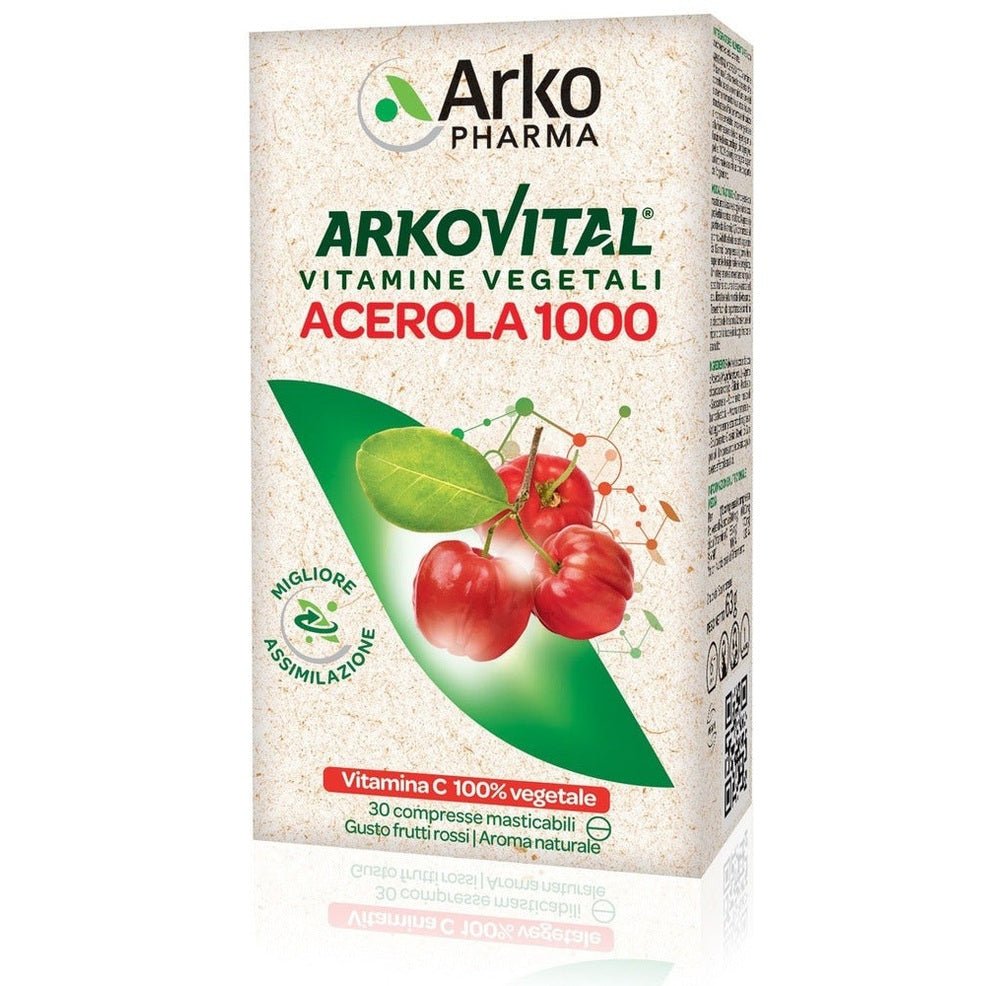 Arkovital Acerola 1000 Vitamin C 30 Kautabletten
