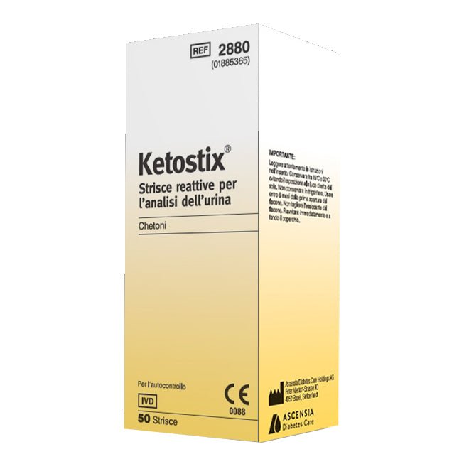 Ketostix chetonuria 50 strisce urina