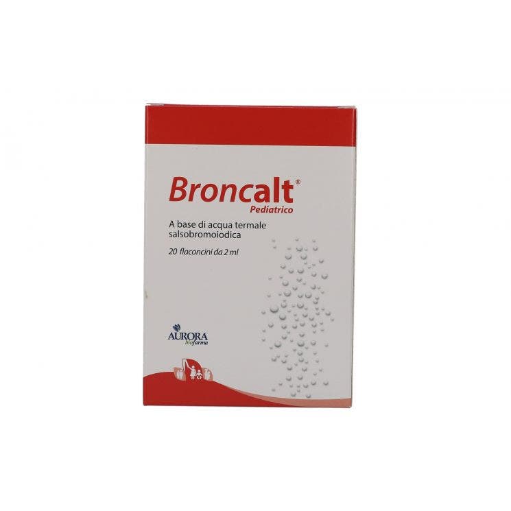 Broncalt Strip Pediatrico 20 flaconcini 2 ml - MINSAN 935243271