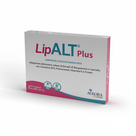 LipALT Plus 20 compresse a rilascio modificato, bergamotto e carciofo