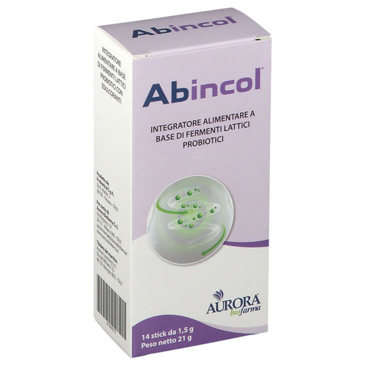 Abincol 14 stick orosolubili probiotico intestinale
