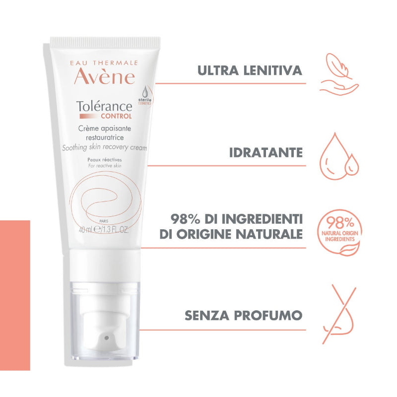Avene Crema Pelle Intollerante Tolerance Control 40 ml - MINSAN 981444490