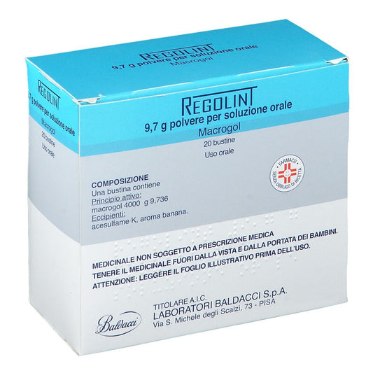 Regolint 9, 7 g 20 bustine polvere per soluzione orale