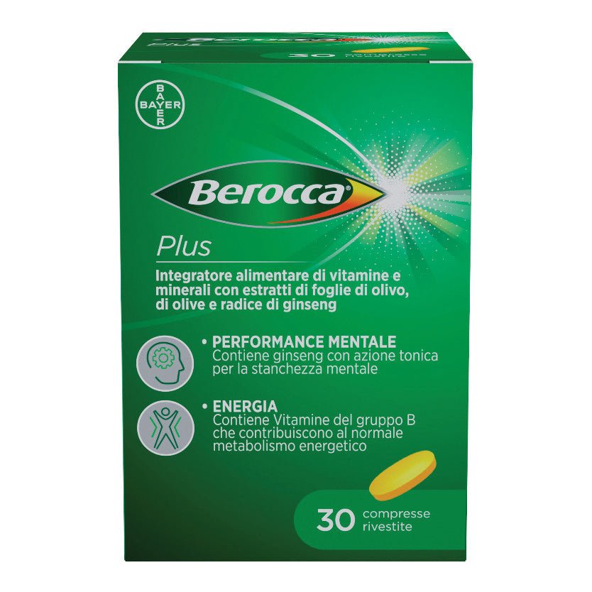 Berocca Plus 30 compresse energia + concentrazione