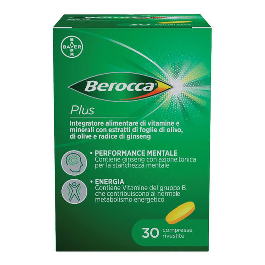 Berocca Plus 30 Energie + Konzentrationstabletten