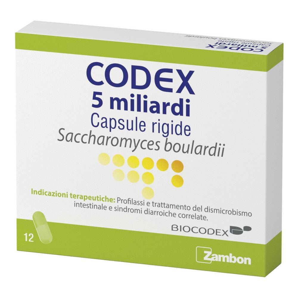 Codix Bio Limited Codex 5 Miliardi Probiotico: Supporto Intestinale, 12 Capsule ...