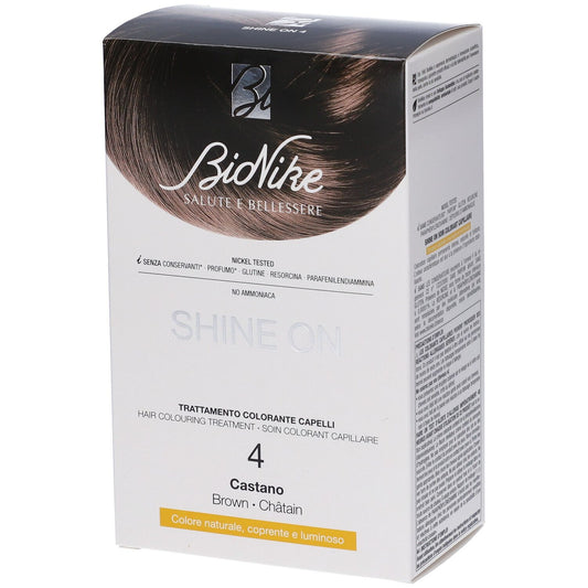 Bionike Shine On colorazione capelli castano 4 1 confezione