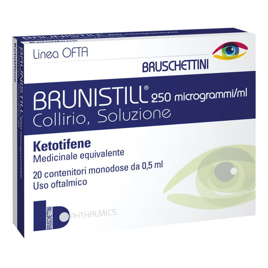 Brunistill 0,025 % 20×Einzeldosis-Augentropfenlösung