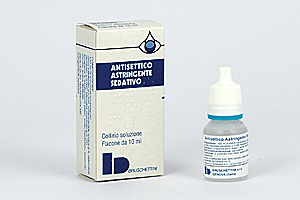 Bruschettini Antiseptische, adstringierende, beruhigende Augentropfen, 10 ml Lösung