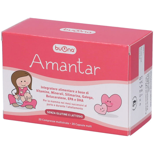 Amantar 20 compresse + 20 capsule fertilità uomo