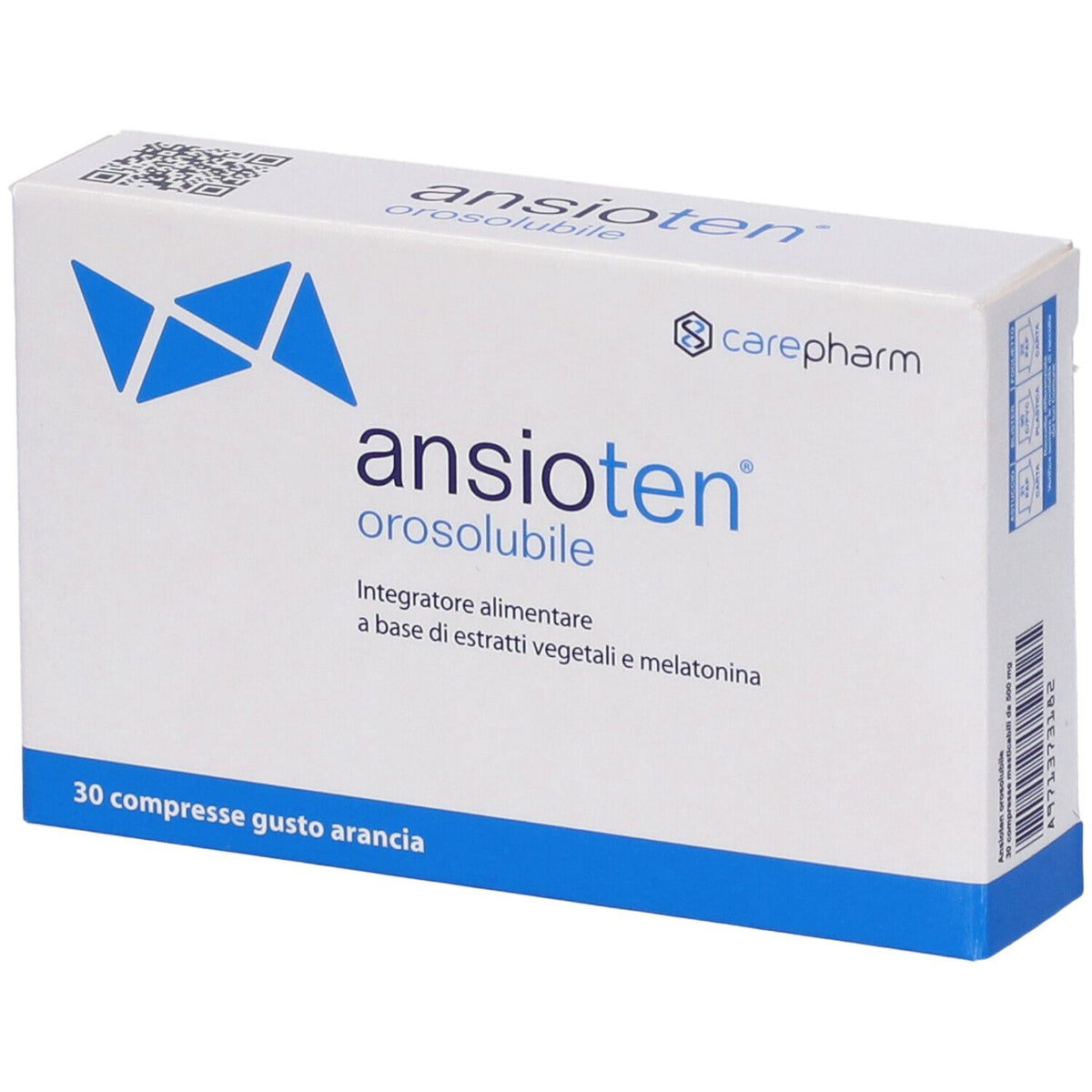 Ansioten orosolubile 30 compresse rilassante rapido