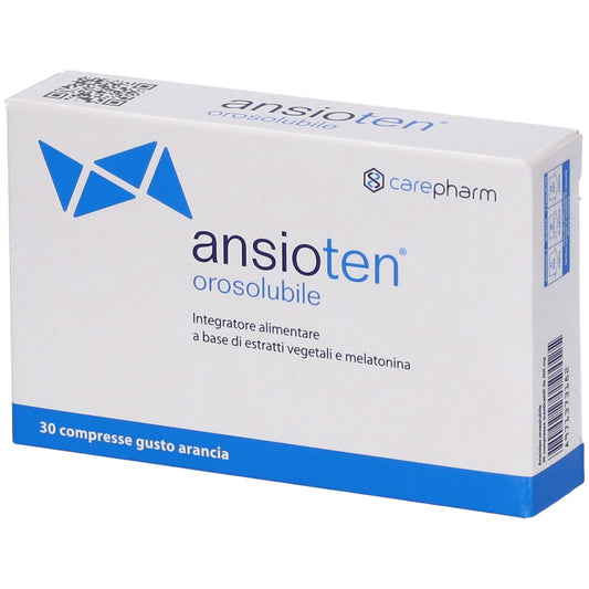 Ansioten orosolubile 30 compresse rilassante rapido