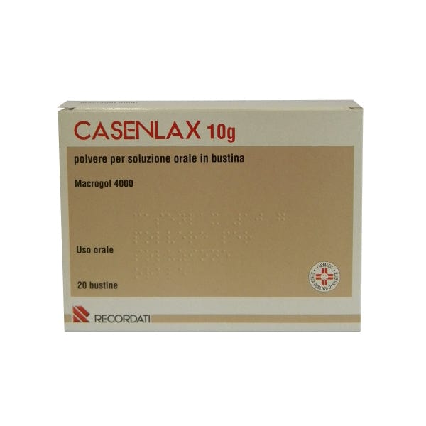 Casenlax 10 g 20 bustine polvere per soluzione orale - MINSAN 042583029