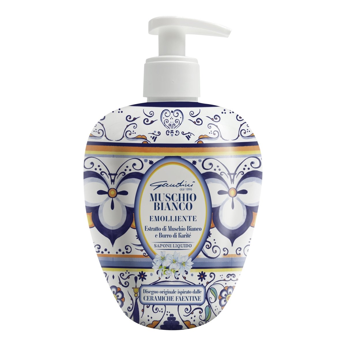 Mydło w płynie Gandini Mech, butelka 500 ml