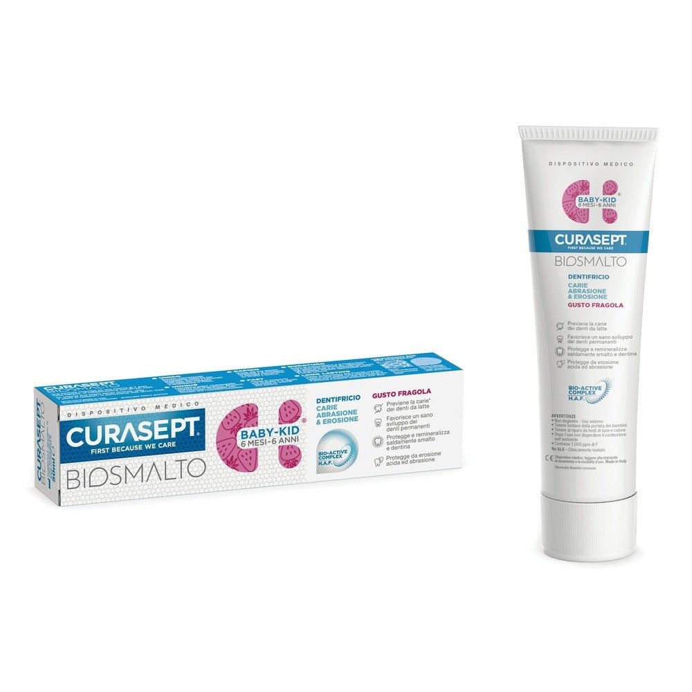 Curasept Biosmalto Baby-Kid Erdbeere 50ml