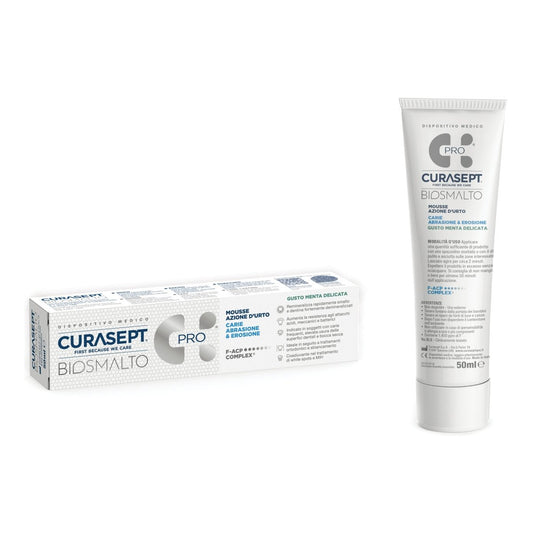 Curasept Biosmalto mousse mint 50 ml remineralizing