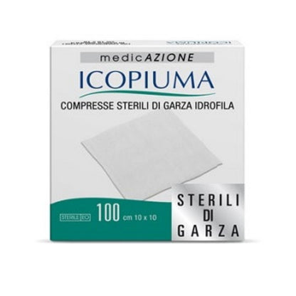 Garza Icopiuma 10x10 cm 100 pezzi sterile - MINSAN 906065976