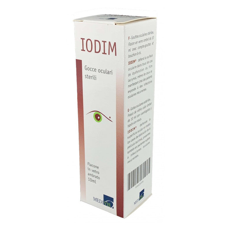 Iodim collyre 10 ml stérile