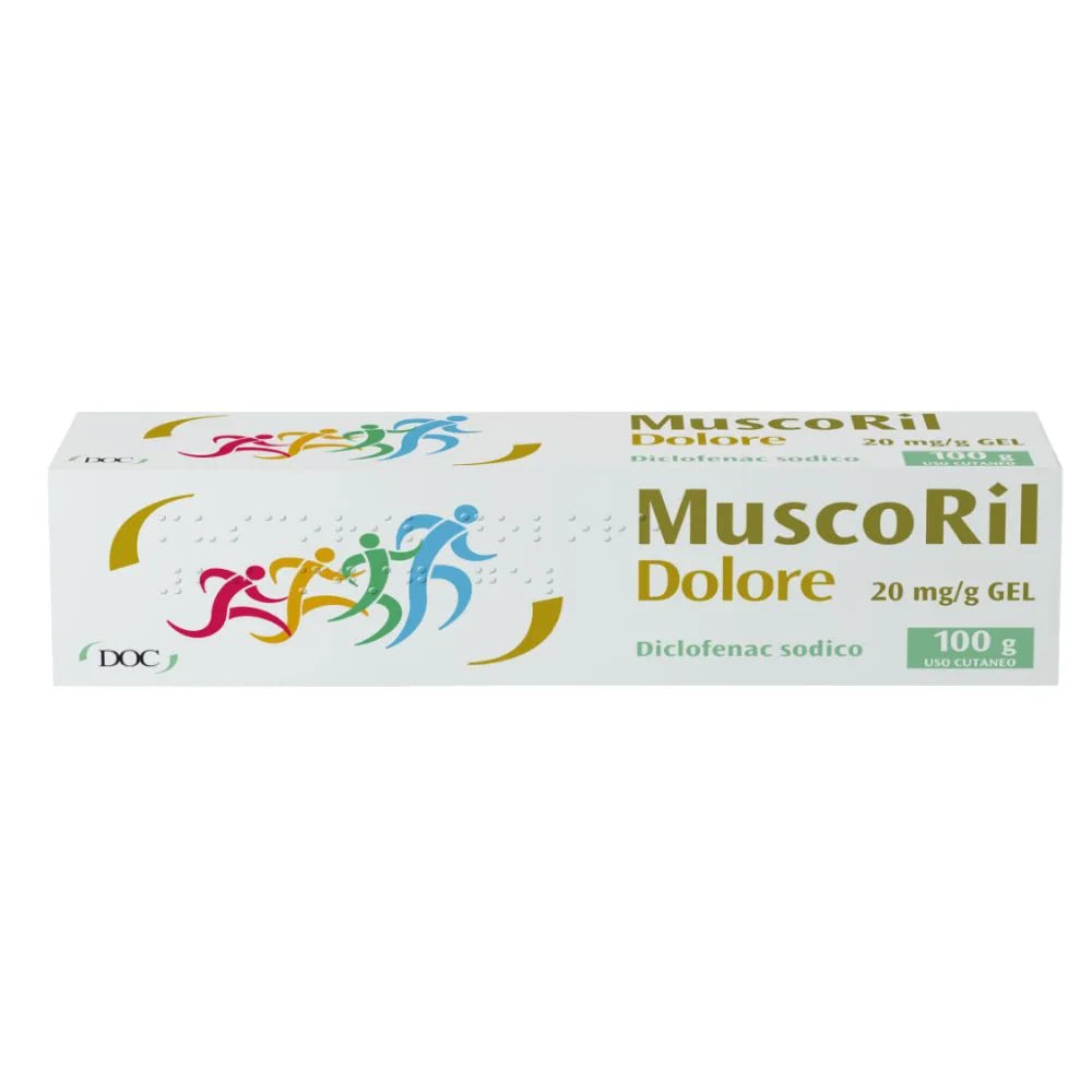 Muscoril Pain Gel 20 mg/g Izomfájdalom 100 g
