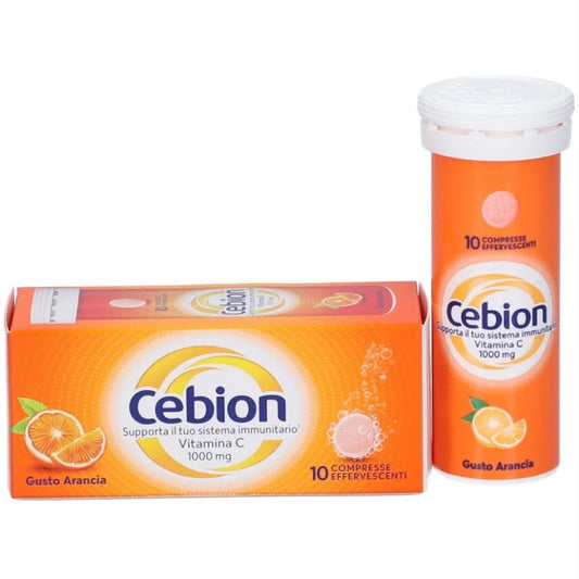 Cebion Effervescenti Vitamina C Arancia 10 Compresse - MINSAN 926737697