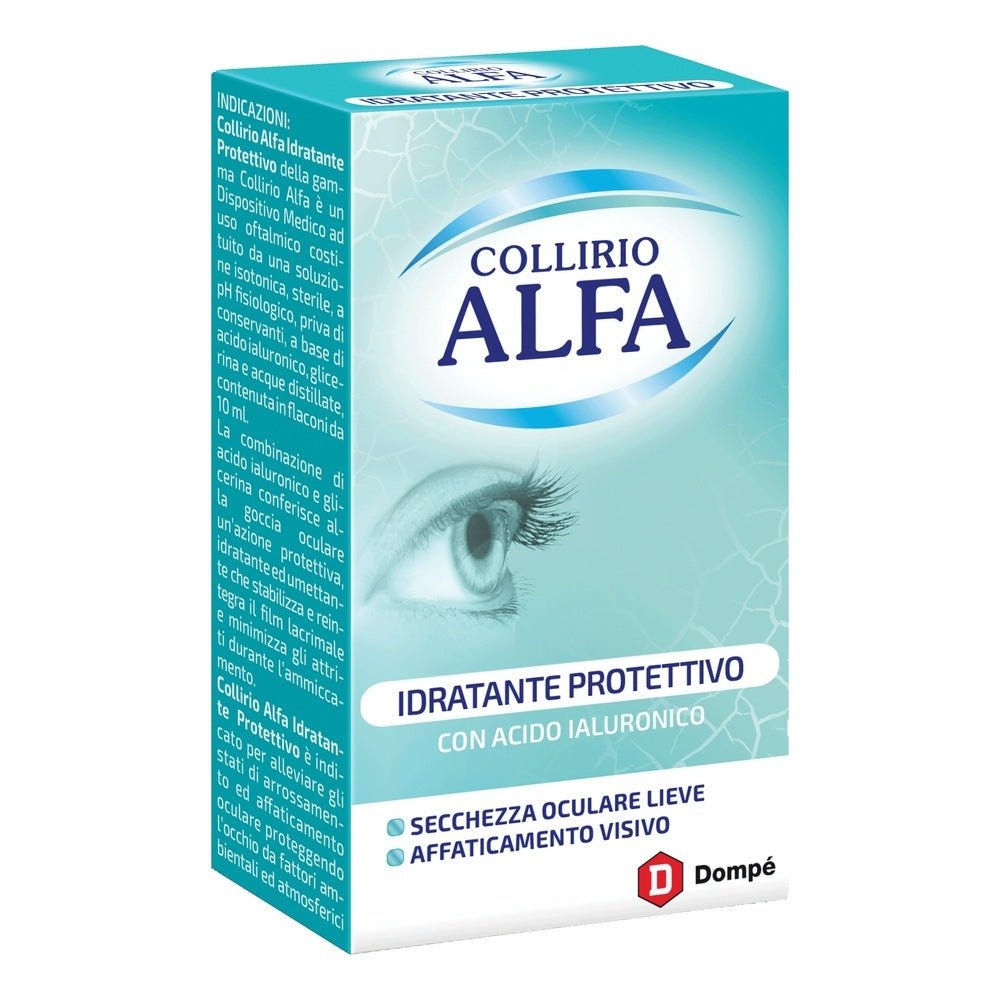 Alfa feuchtigkeitsspendende Augentropfen 10 ml