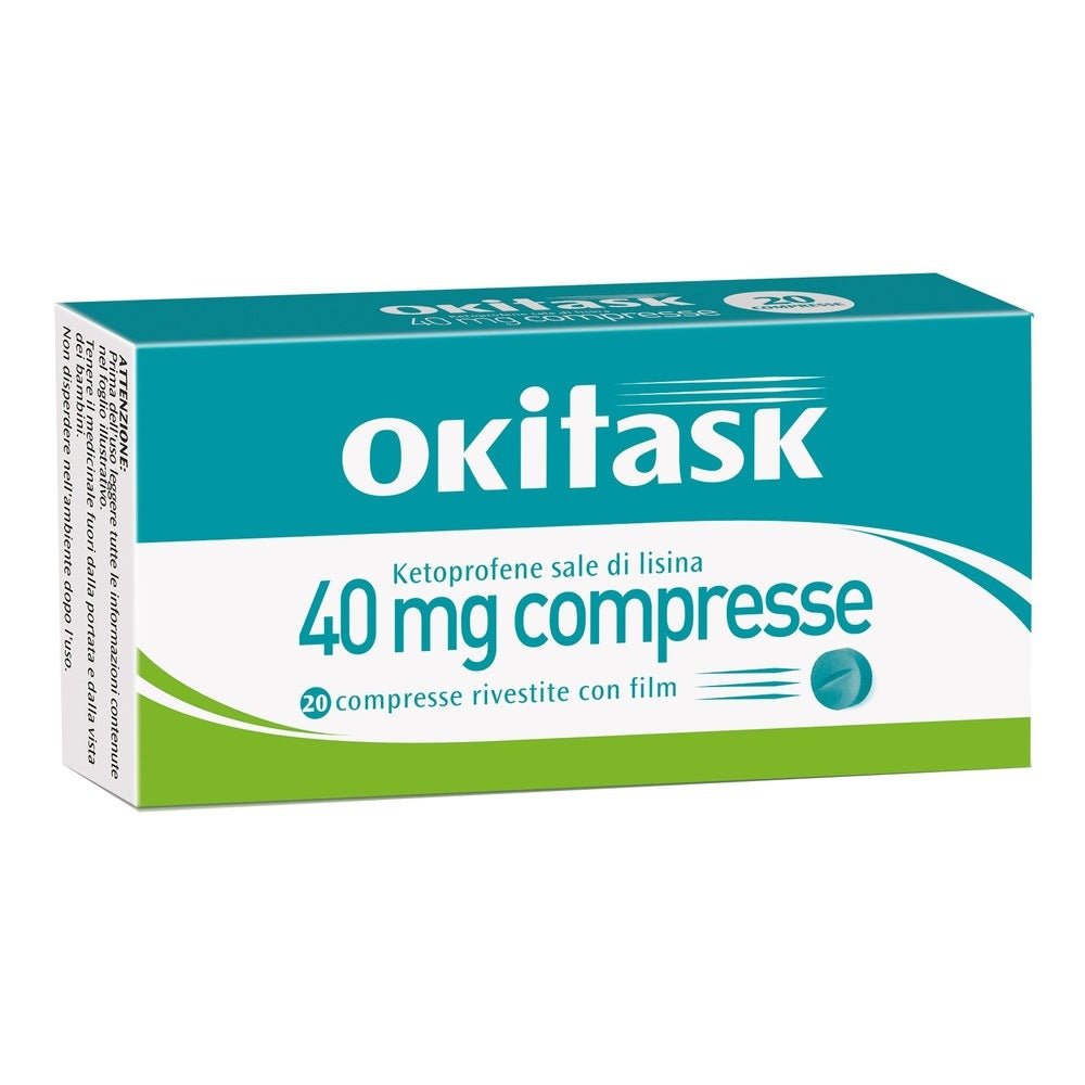 Okitask 40 mg 20 überzogene Tabletten