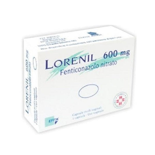 Lorenil 600 mg 1 capsula molle vaginale - MINSAN 028228171